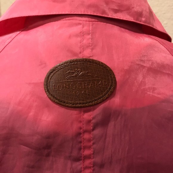 **SOLD** LONGCHAMP Authentic Travel Raincoat - Picture 6 of 8
